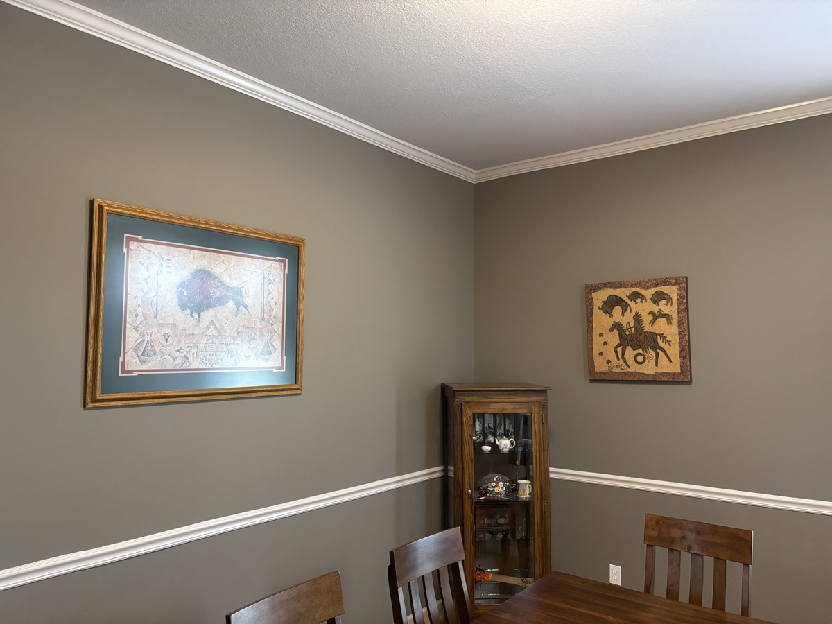 Interior room after professional painting by Dukes Painting — Owasso Oklahoma